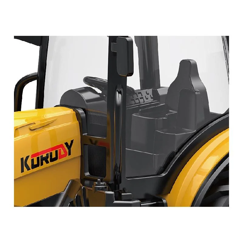 Traktor so zbernou nádobou a efektmi 27cm