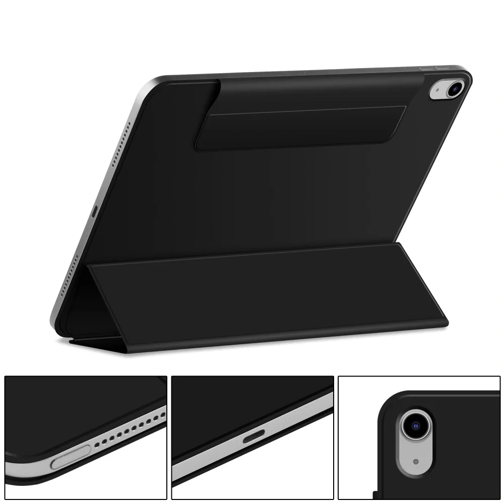 Tech-Protect Smartcase Magnetic puzdro na iPad Air 13'' 1-2gen 2024-2025, čierne 25, čierne