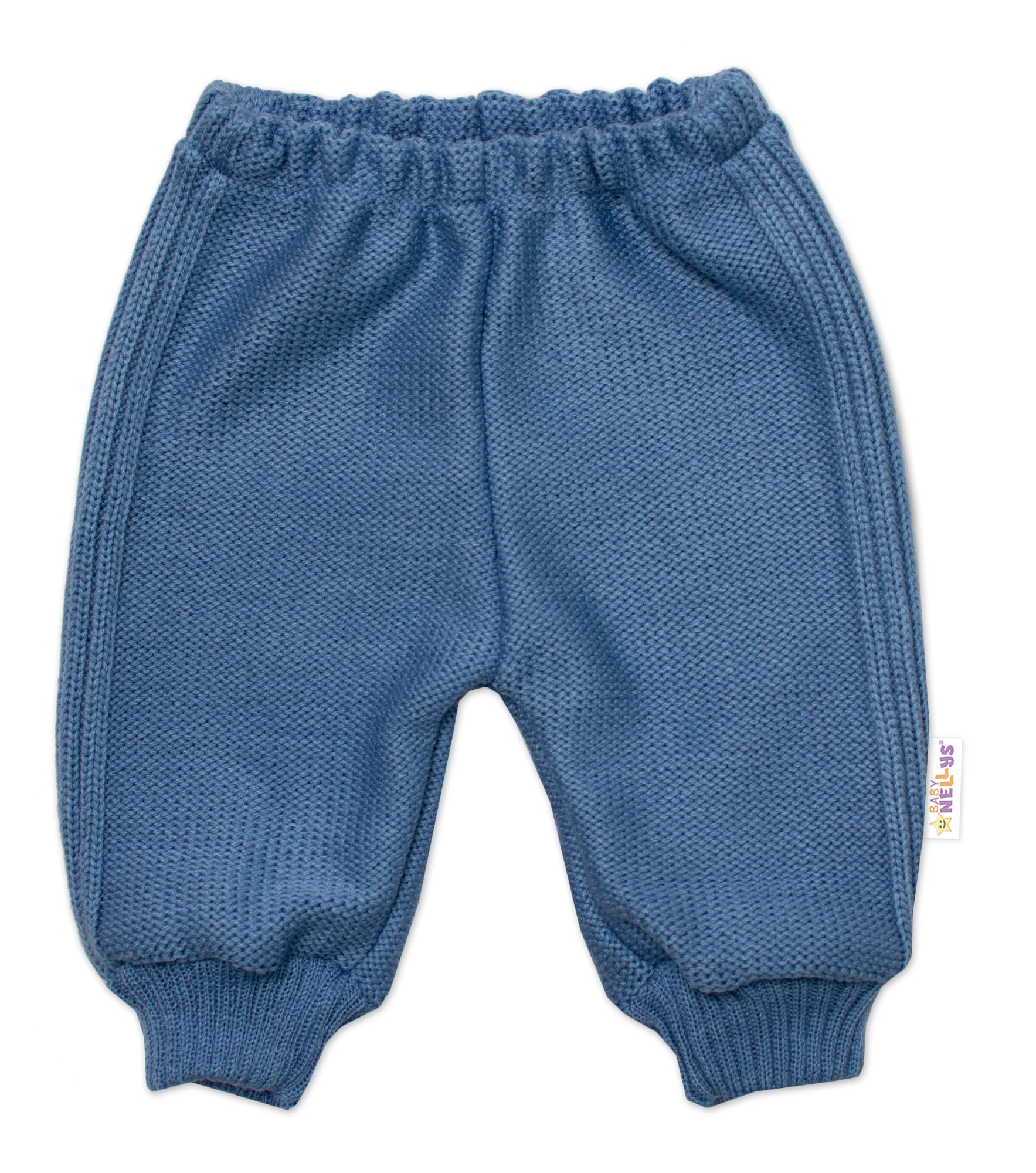 5-dielna pletená sada Baby Nellys, Boy, body, nohavice, sveter, čiapka, motýlik, modrá,62