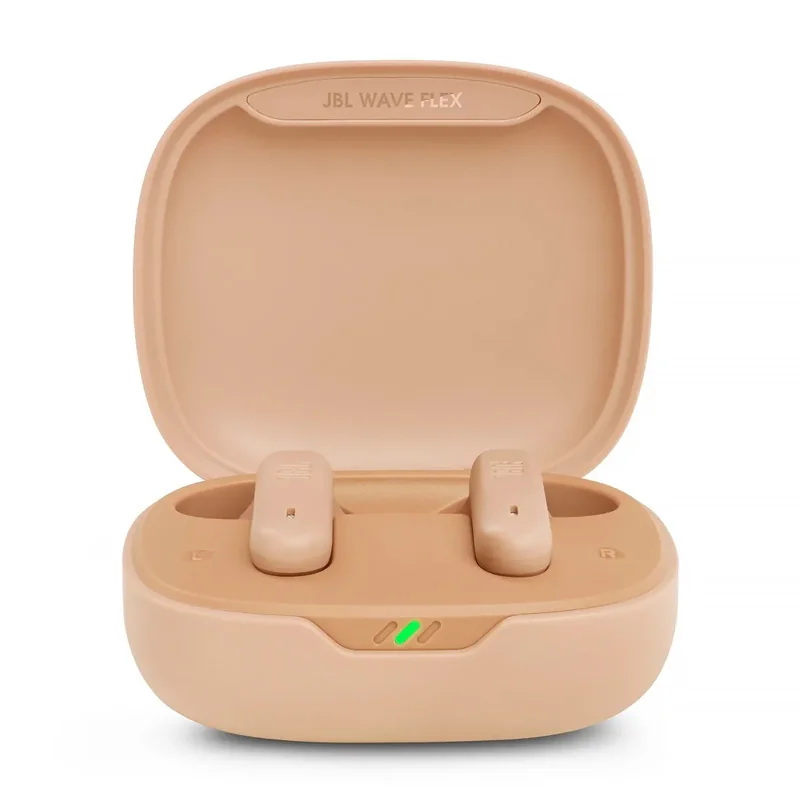 Slúchadlá BLUETOOTH do uši JBL WAVE FLEX BEIGE (TWS)