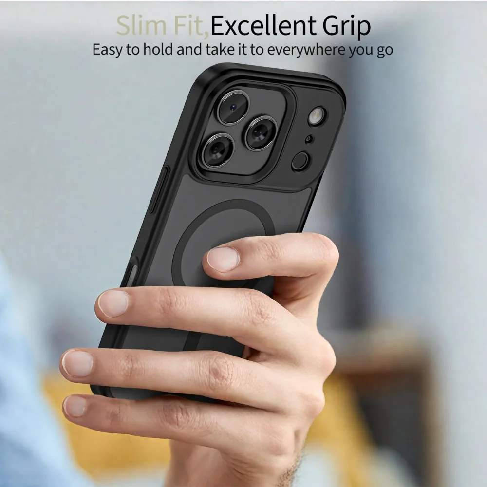 Tech-Protect MagMat MagSafe kryt na iPhone 17 Pro, čierny