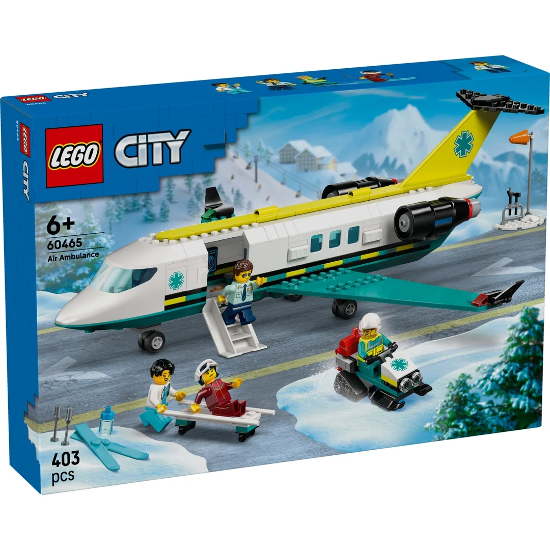 LEGO® City 60465 Lietadlo záchranárskej služby