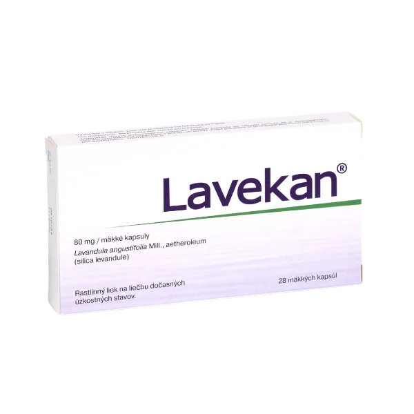 LAVEKAN 80 mg 1x28 cps, rastlinný liek