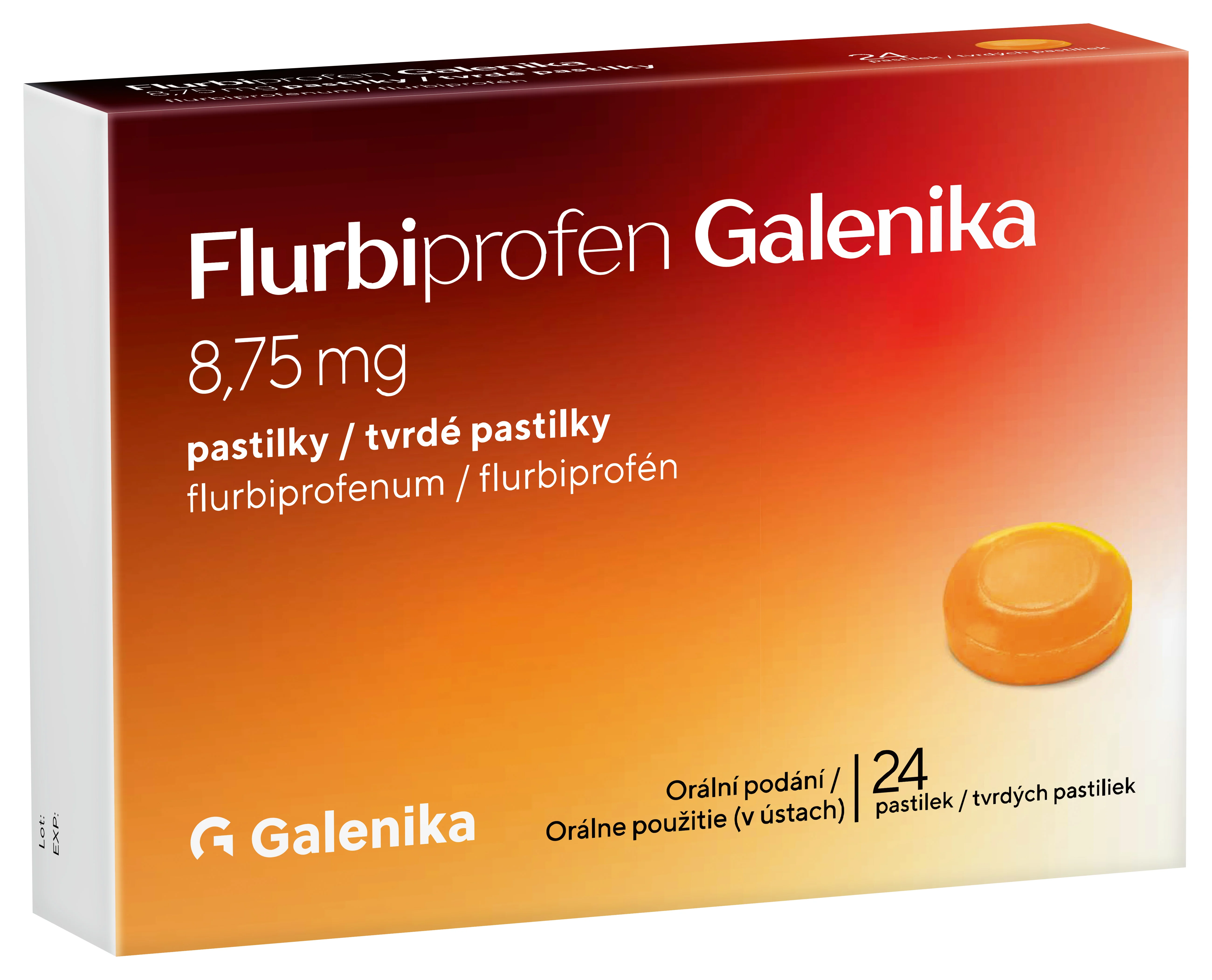 FLURBIPROFEN 8.75 mg 24 ks