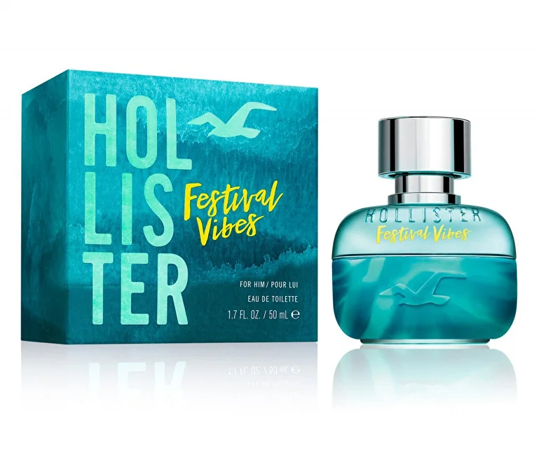 Hollister Festival Vibes For Him Edt 100ml 1×100 ml, toaletná voda