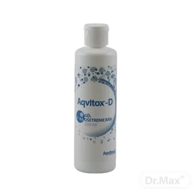 Aqvitox-D gél na ošetrenie rán 1x250 ml