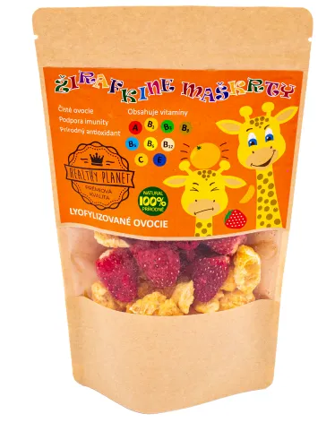 Healthy Planet Žirafkine maškrty 1×20 g, sušené ovocie