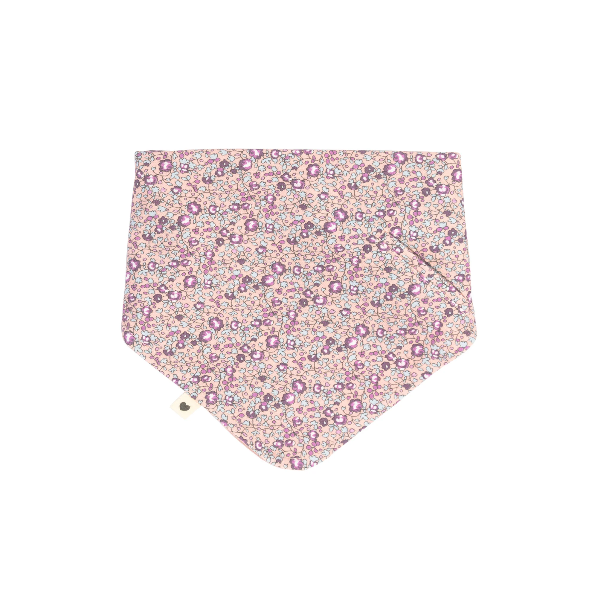 BIBS x LIBERTY slintáčik z bavlny Blush