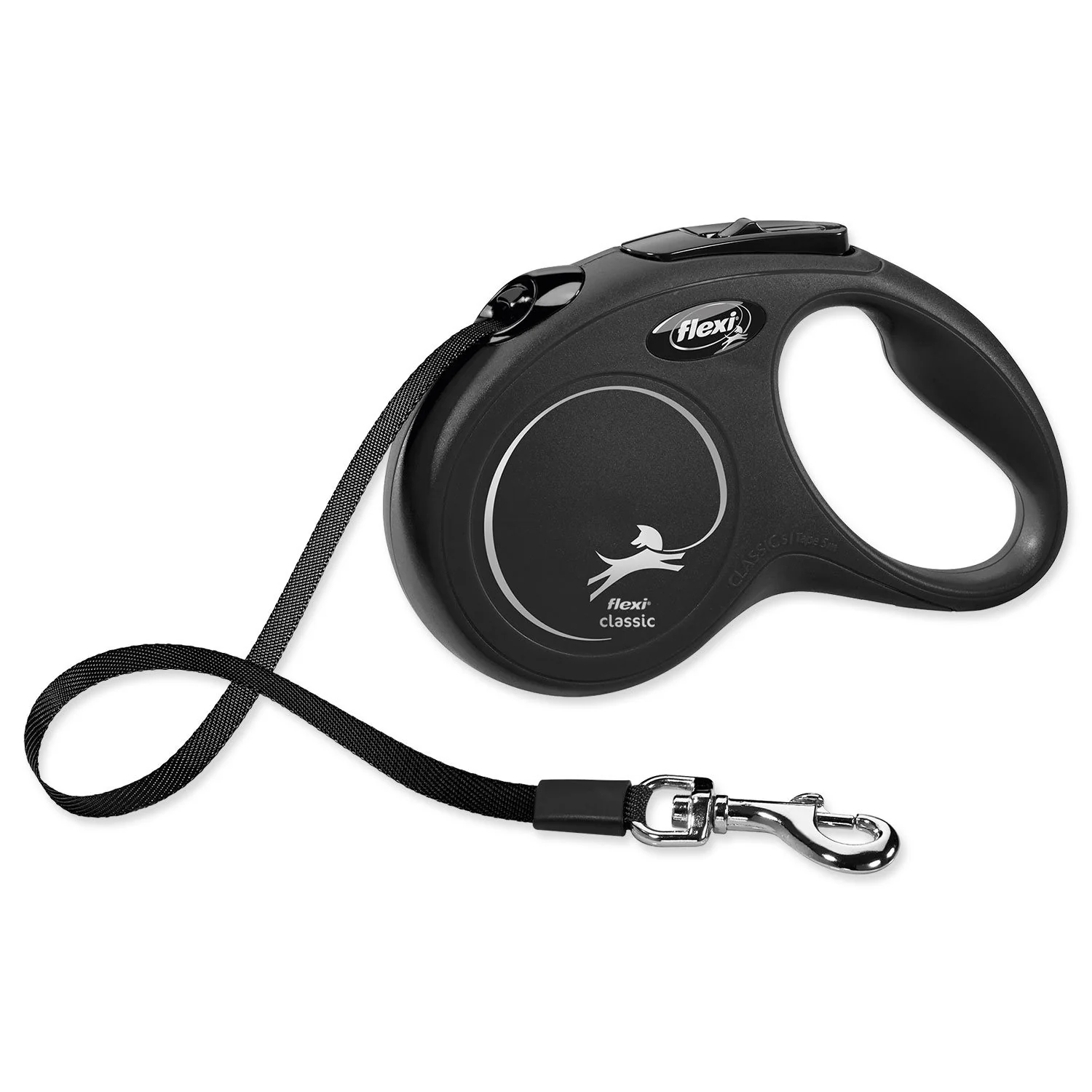 flexi New Classic popruh S 5m do 15kg čierne