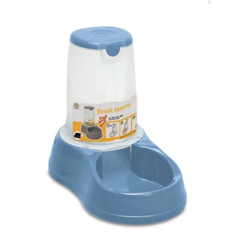 STEFANPLAST BREAK Zásobník na krmivo nebesky modrý 3,5l