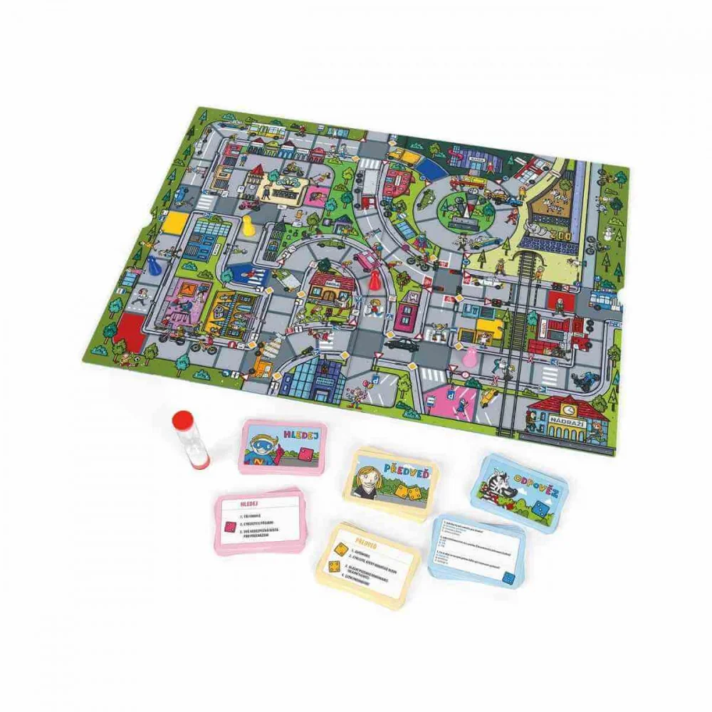 Spoločenská hra Dopravka-DINOTOYS