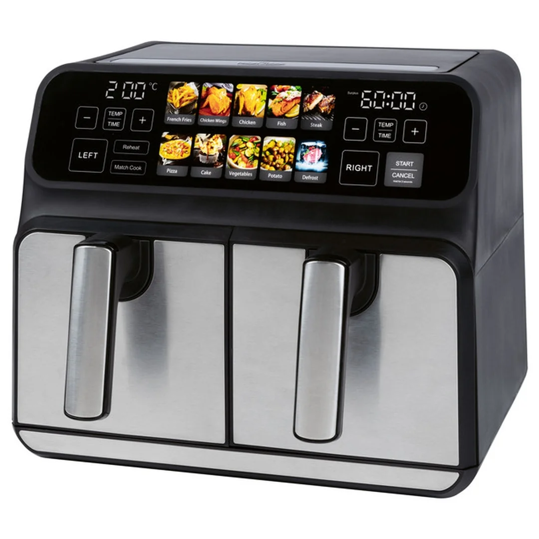 ProfiCook FR 1287 H dvojitá teplovzdušná fritéza 8 l (2x4 l)