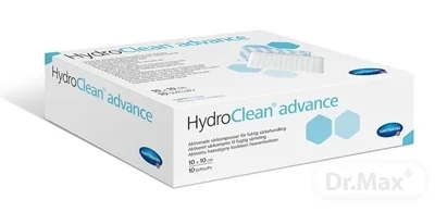 HydroClean advance vankúšik na rany štvorec (10x10 cm) 1x10 ks