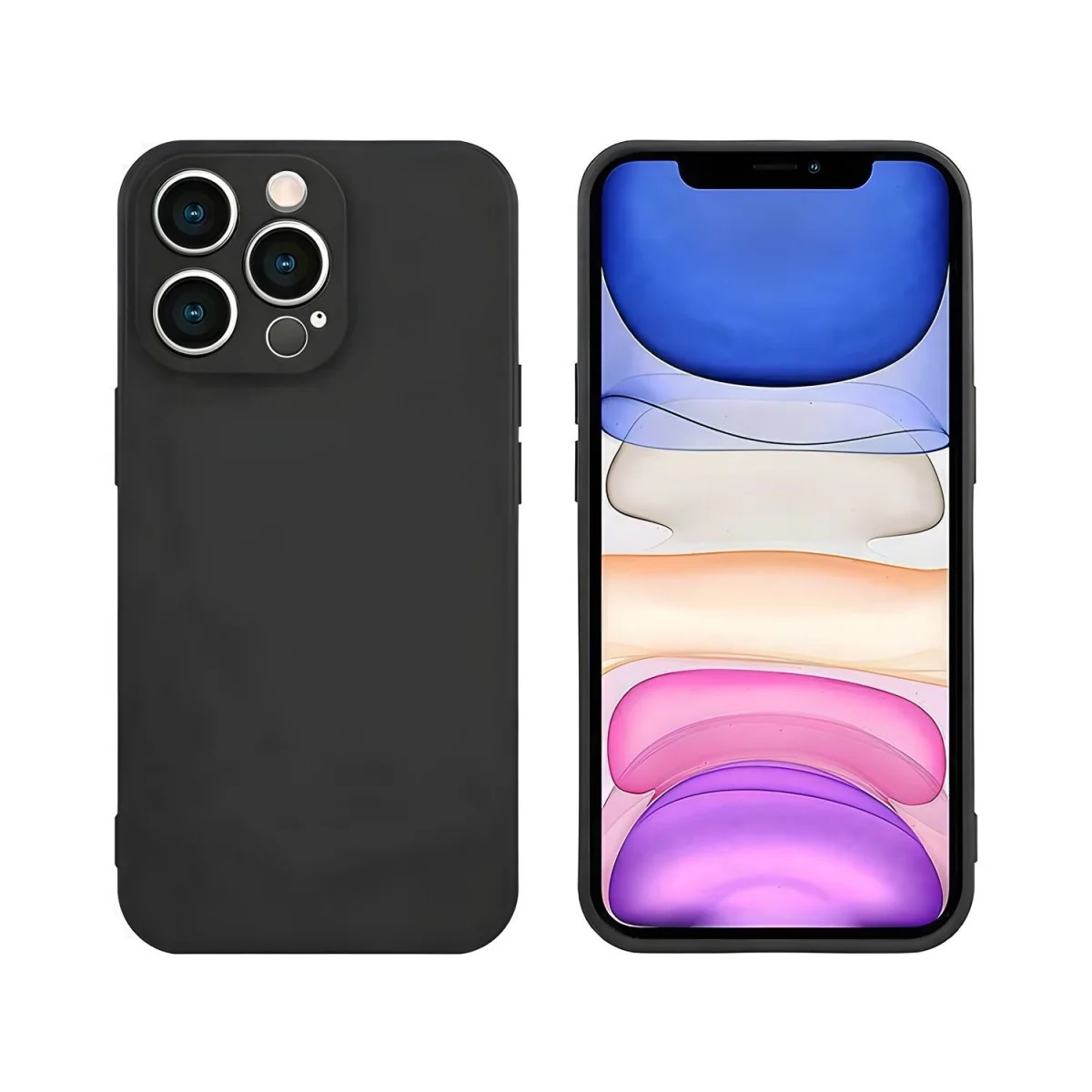 Silikónové puzdro pre Samsung Galaxy M23 - Čierna