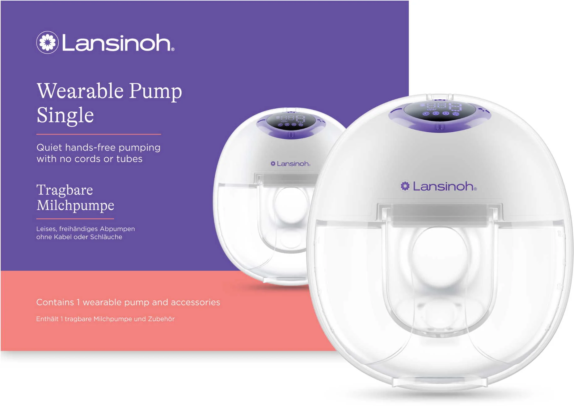Lansinoh Handsfree odsávačka mlieka SOLO 1 set