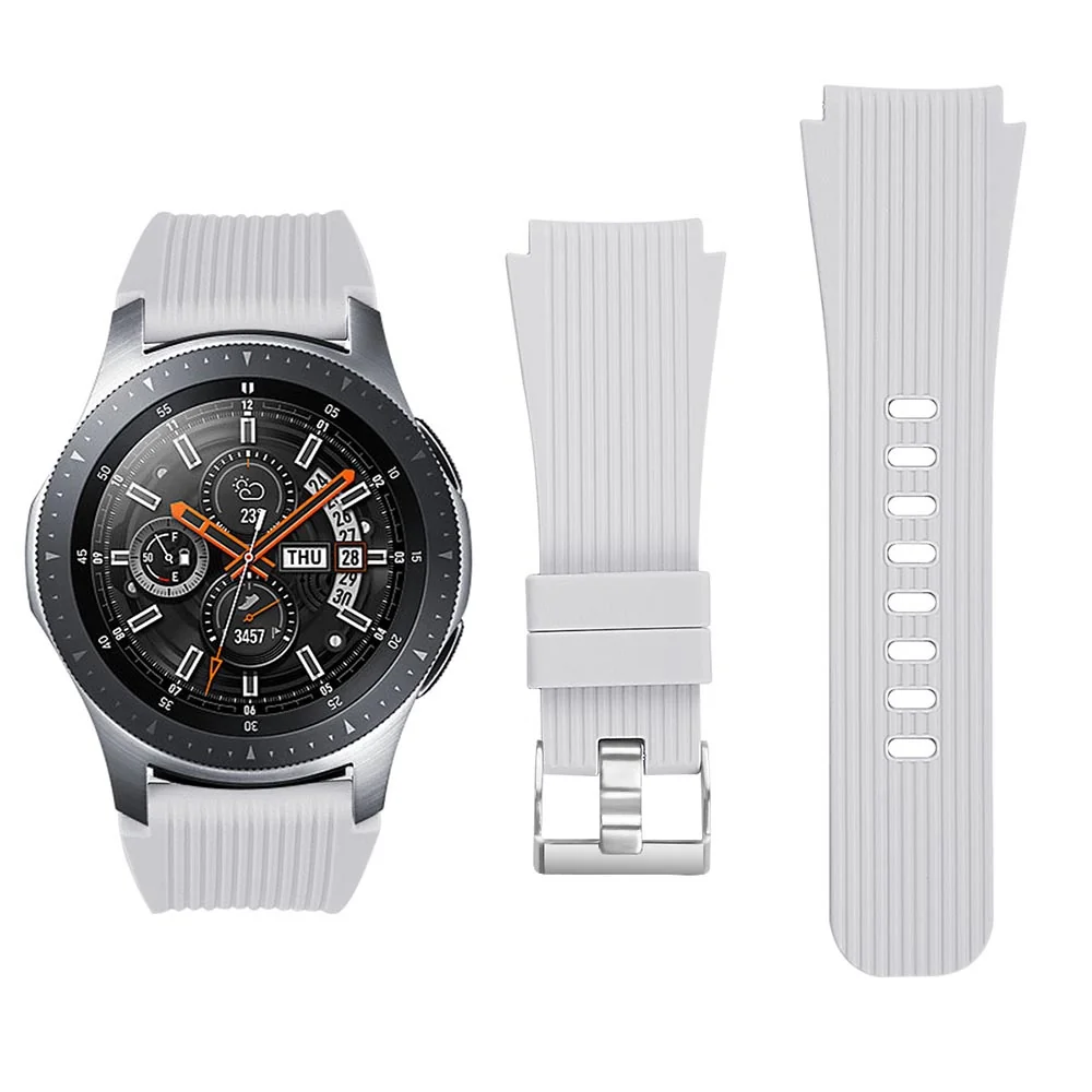 BStrap Silicone Davis remienok na Samsung Gear S3 white