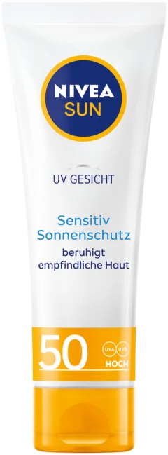Nivea Sun Pleťový krém na opaľovanie proti vráskam OF50 1×50 ml, pleťový krém na opaľovanie