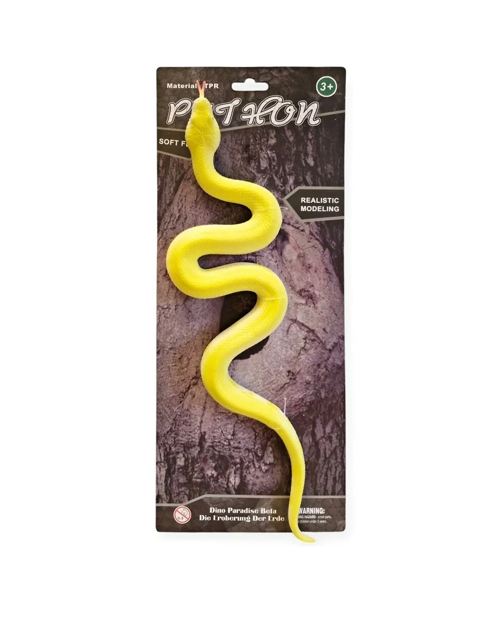 Had gumený žltý 60cm