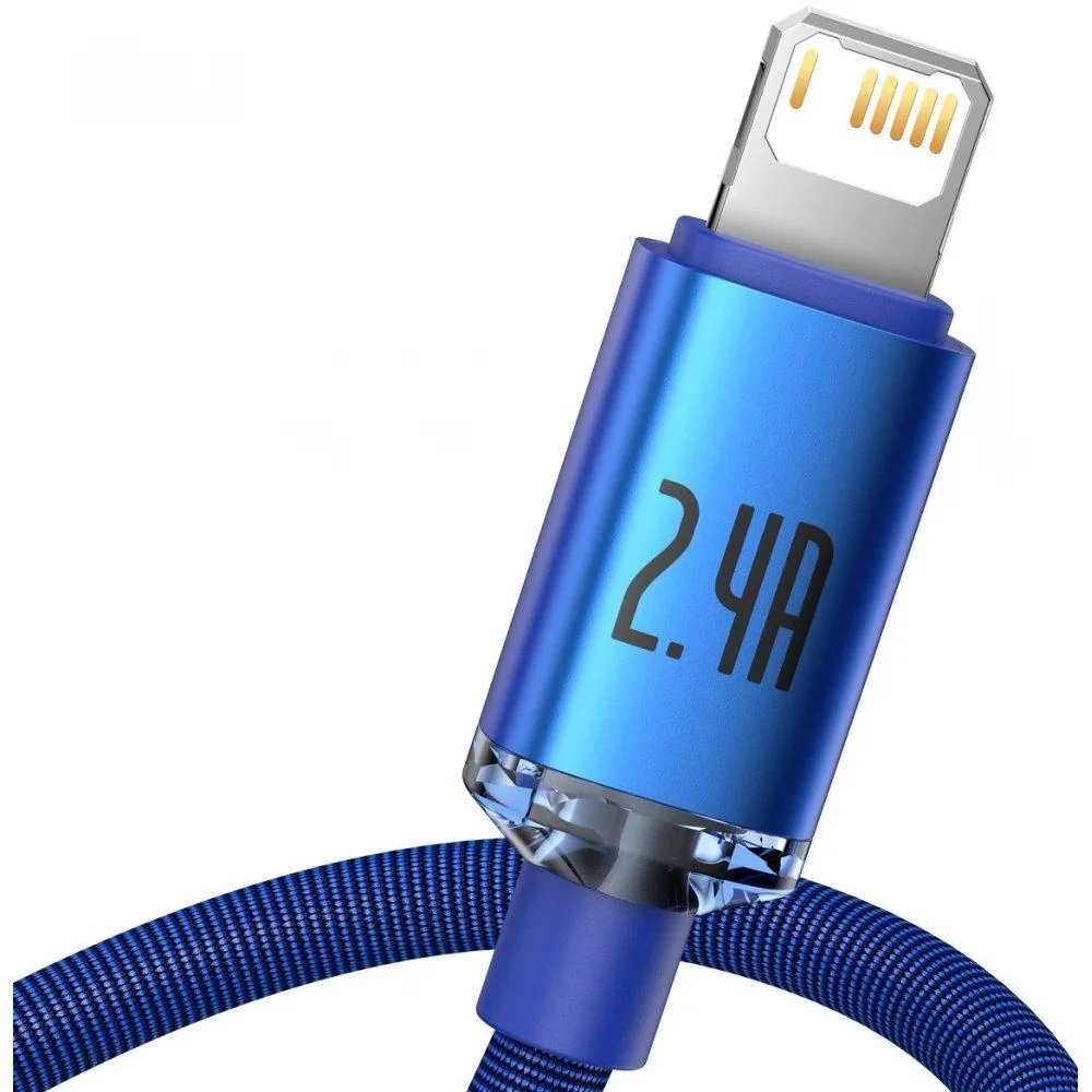 Dátový kábel USB do Lightning 20W 1,22m, nylonové opleten
