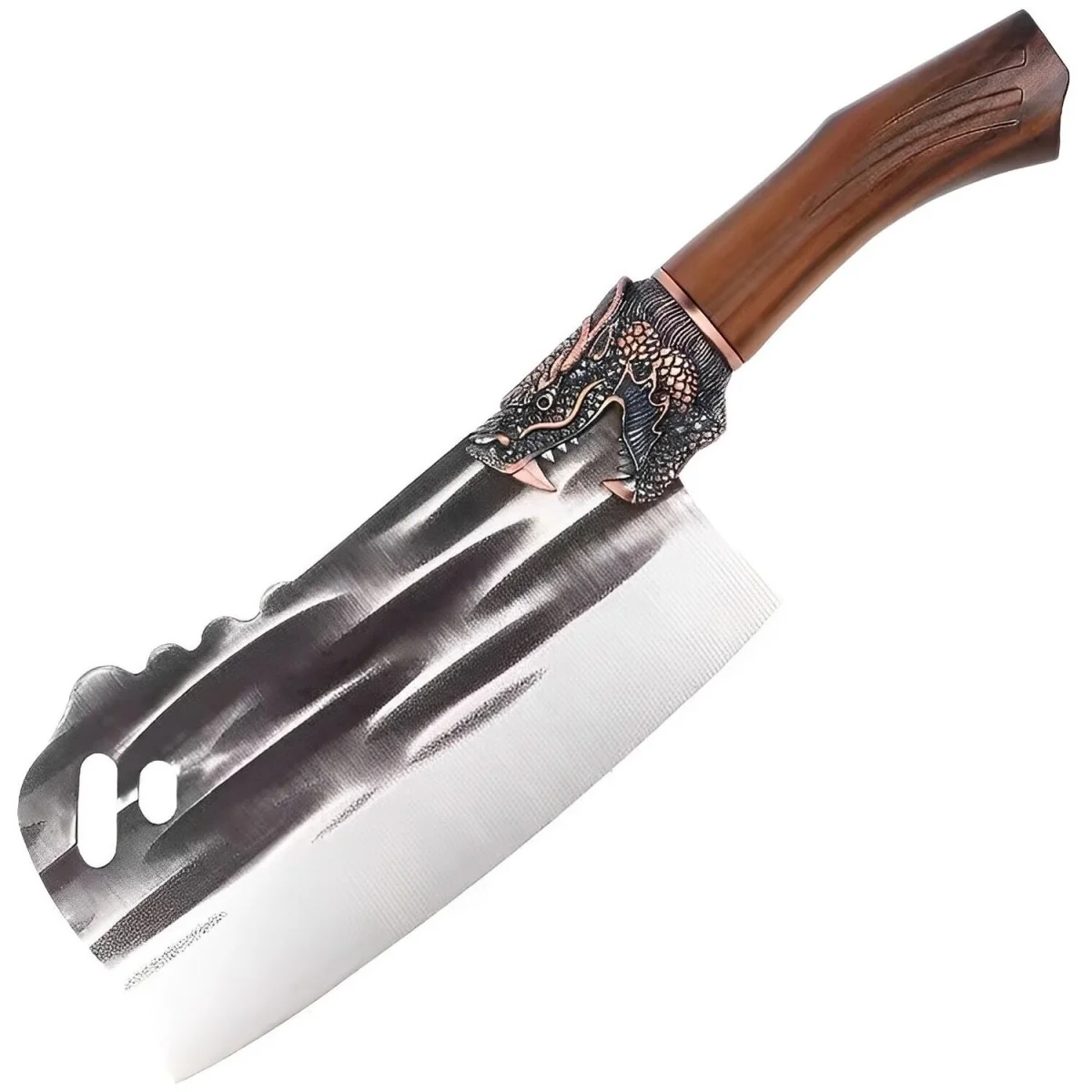 Kuchynský sekáčik s ergonomickou rukoväťou 1 ks, hnedá