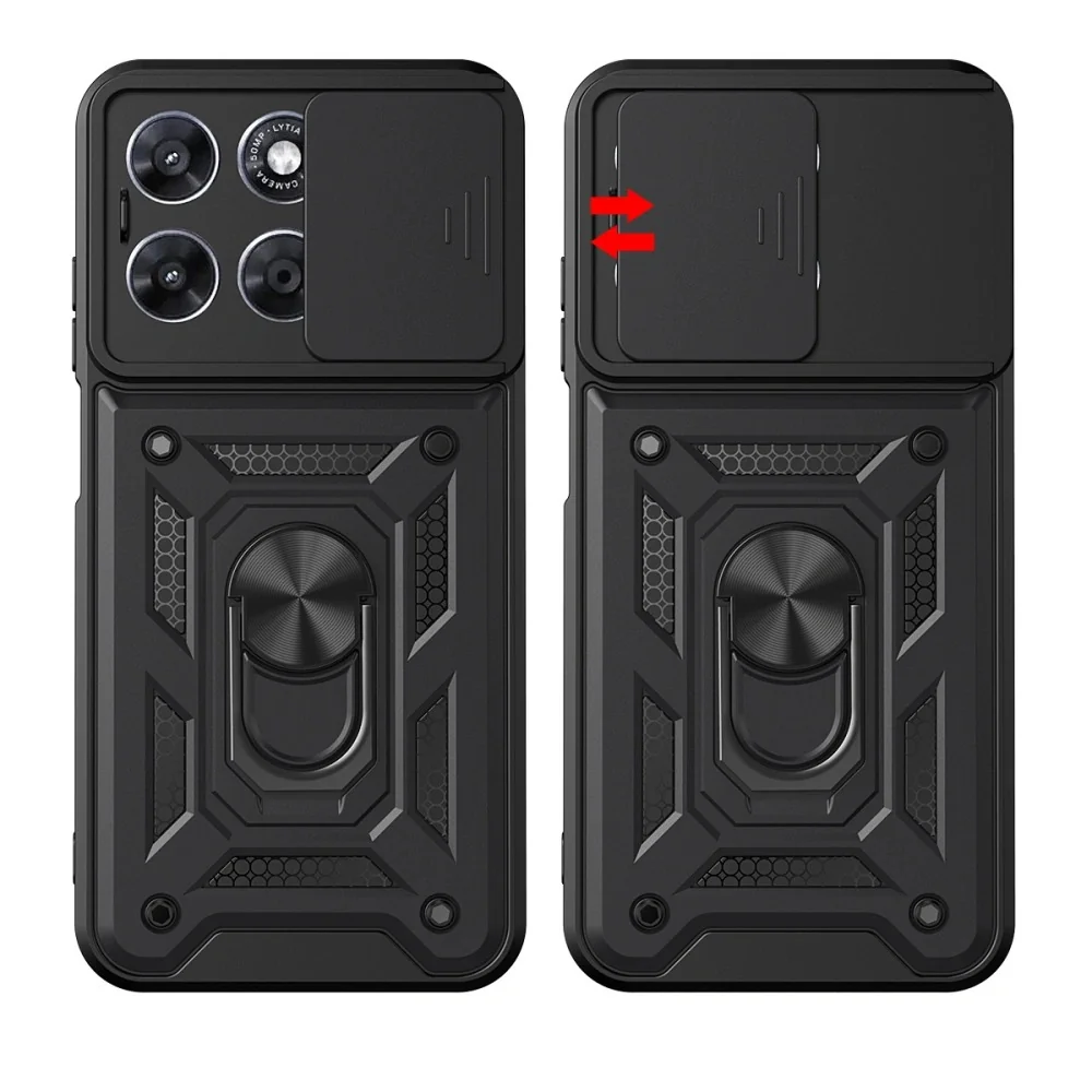 Tech-Protect Camshield kryt na Motorola Moto G57 Power / G67 Power, čierny erny
