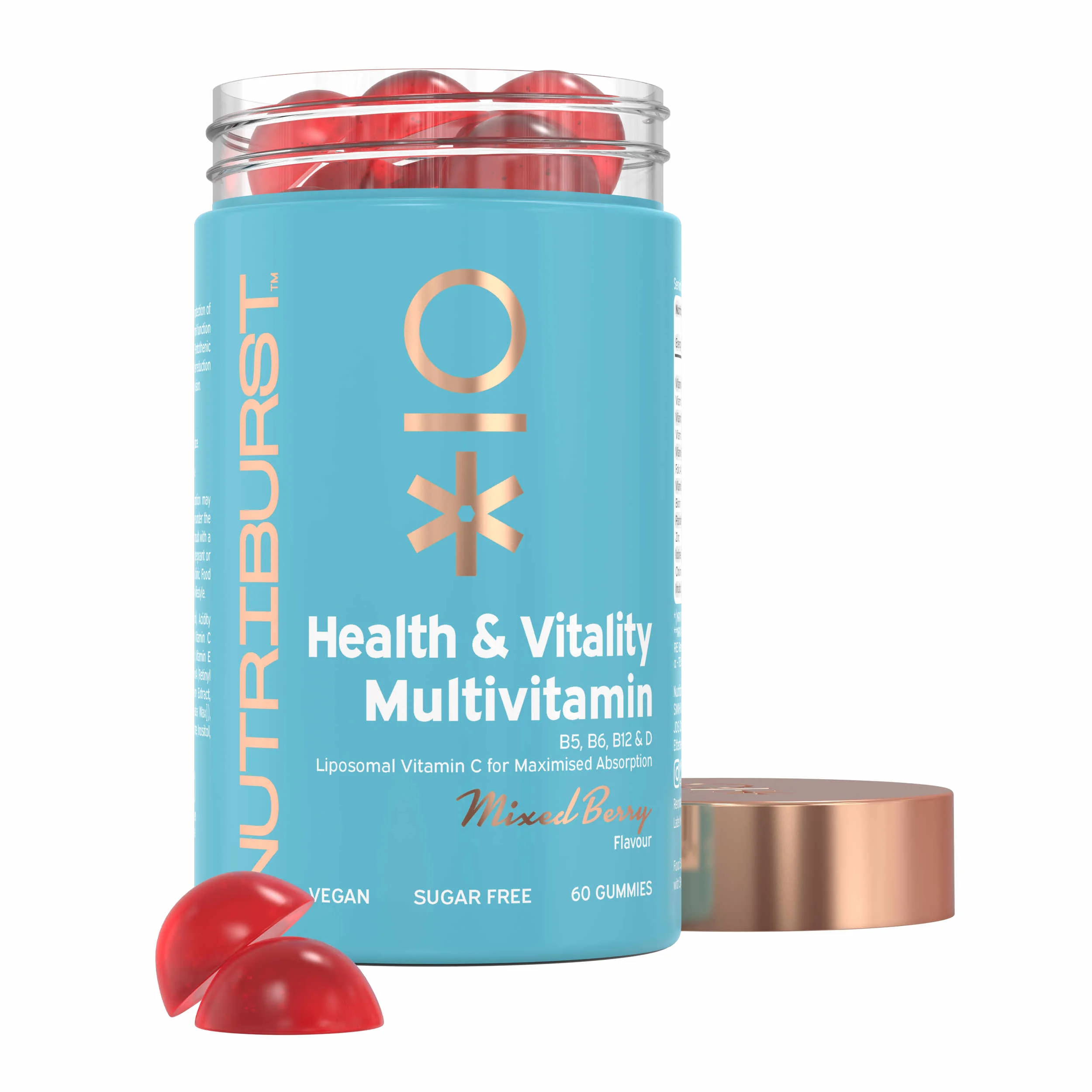 Nutriburst Premium Health Vitality Multivit 60 ks