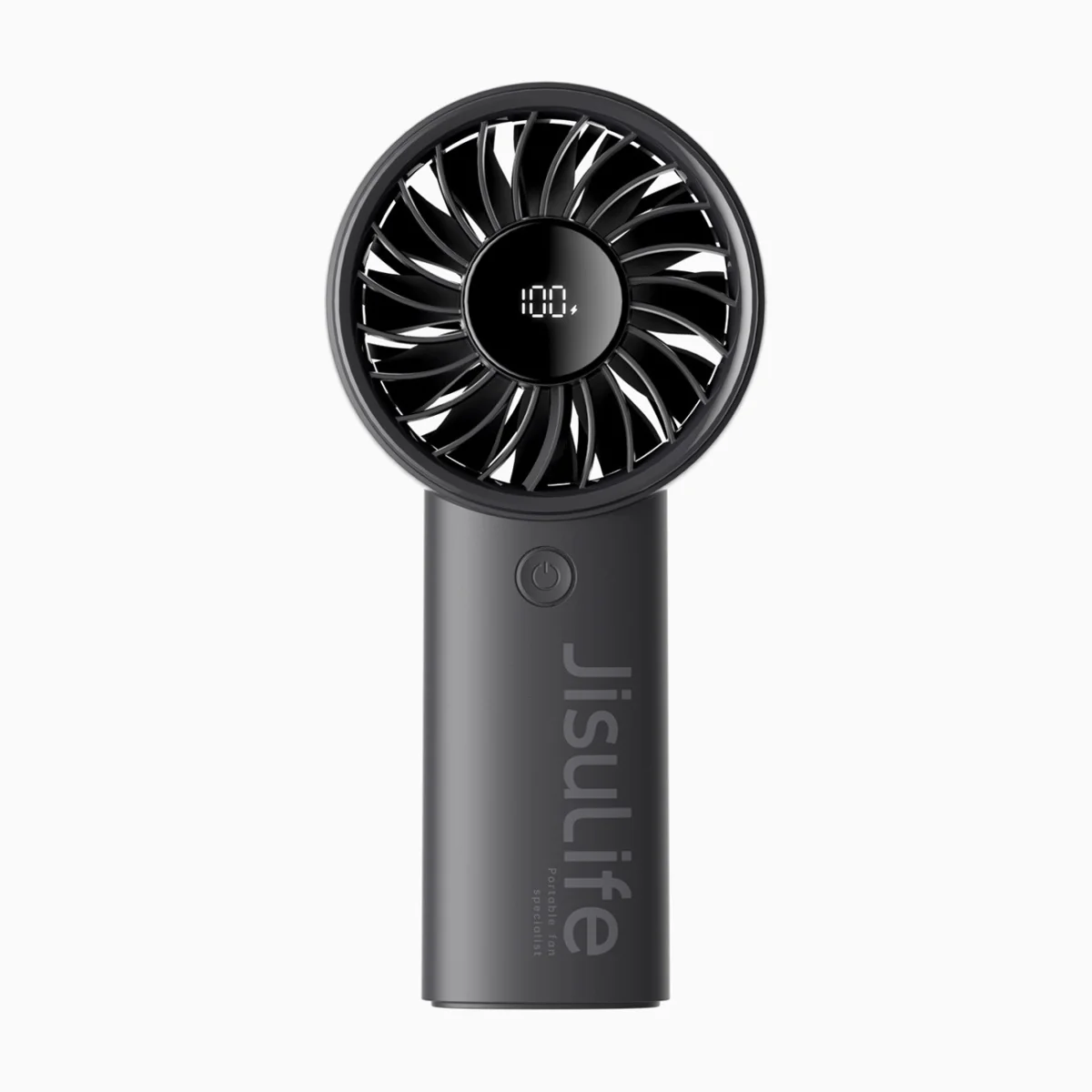 Jisulife Life4 USB-C ručný ventilátor 5000mAh, čierny