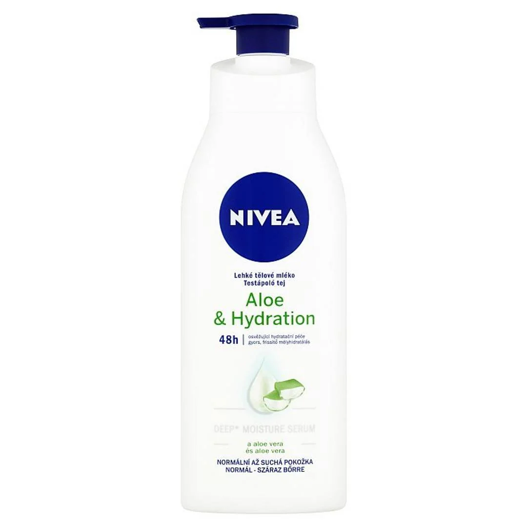 NIVEA ľahké telové mlieko Aloe & Hydration 400ml