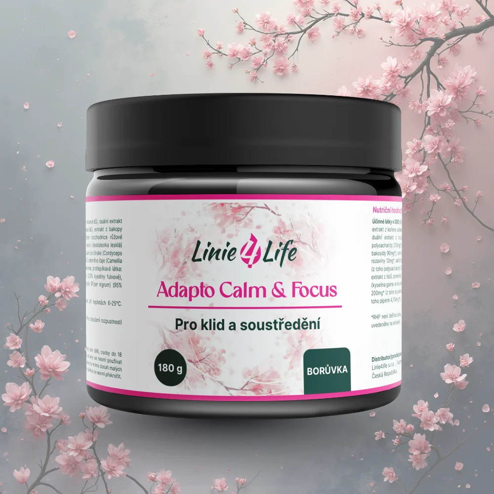 Linie4Life ADAPTO CALM & FOCUS 30 dávok Adaptogény, psychika, spánok