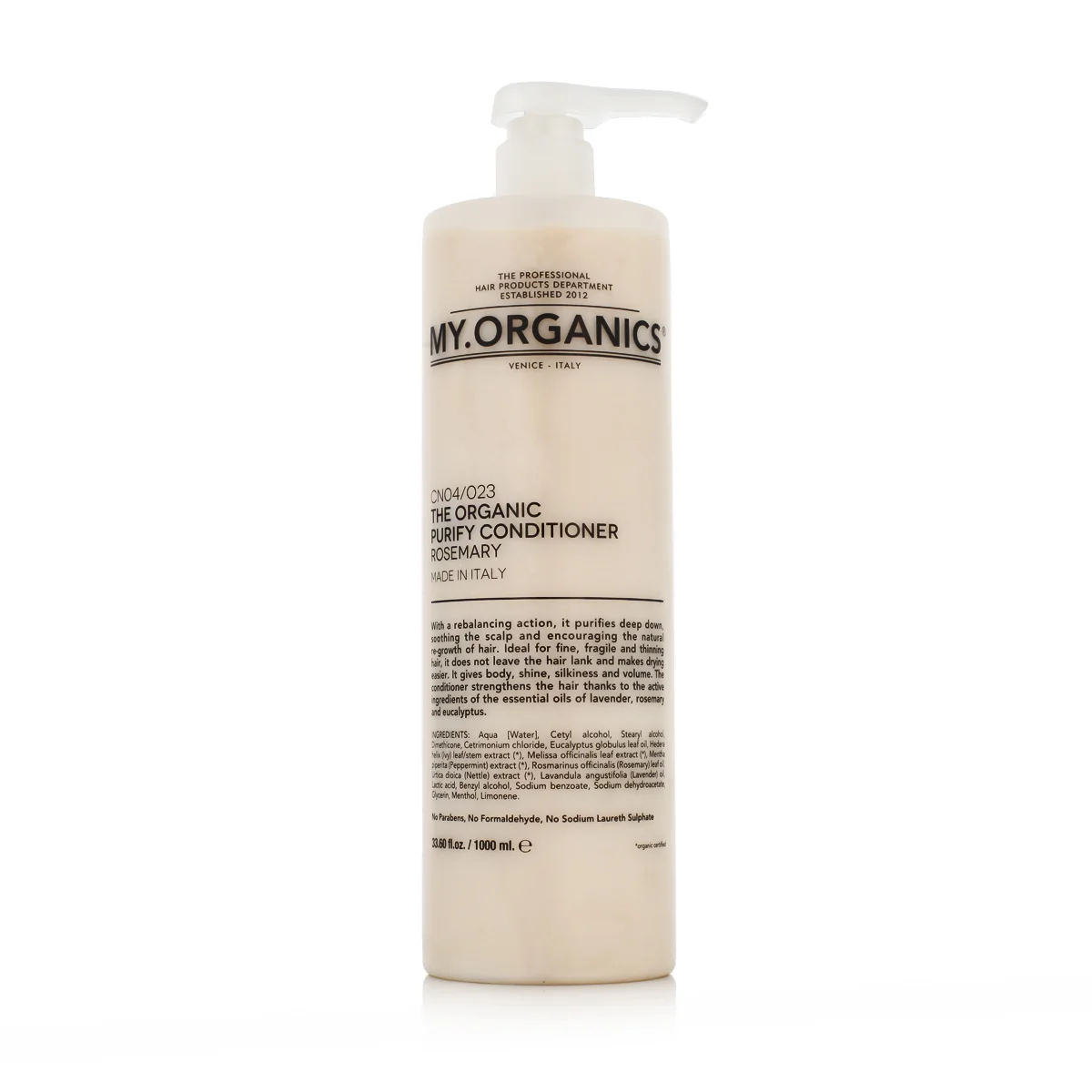 MY.ORGANICS The Organic Purify Conditioner Rosemary 1000 ml