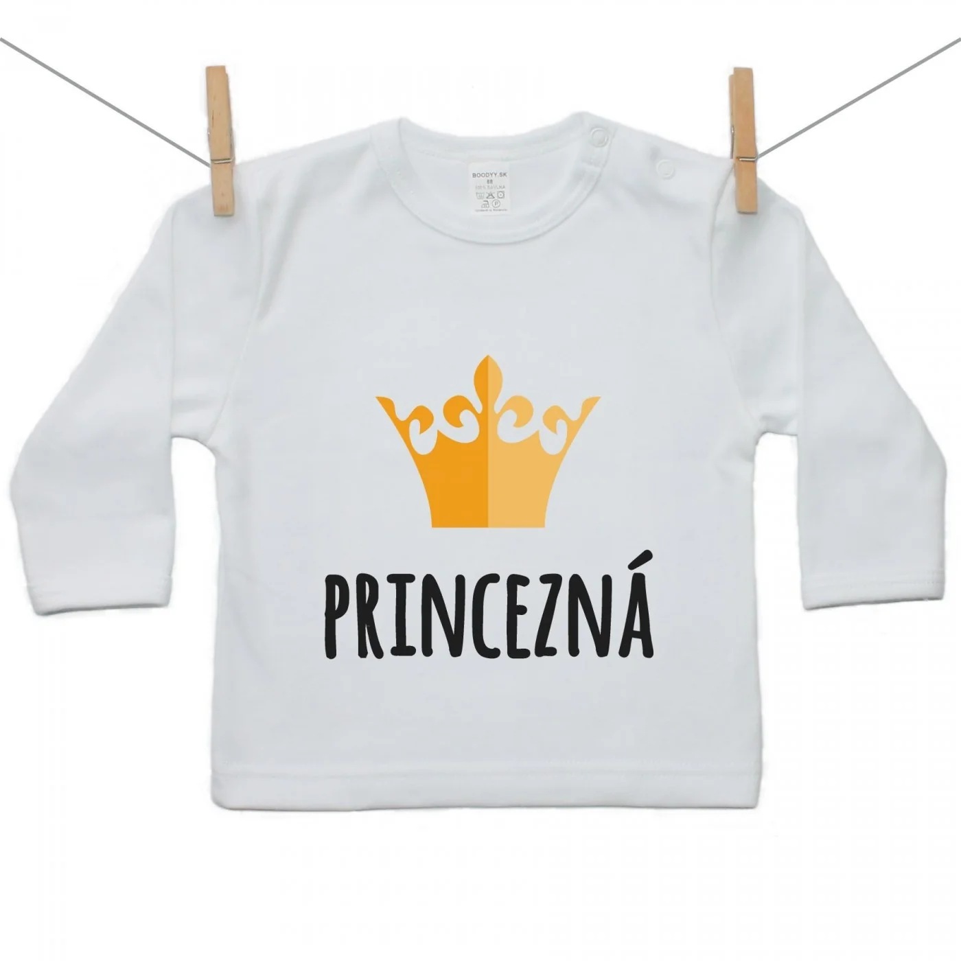 Boodyy Tričko s dlhým rukávom Princezná Veľkosť: 68