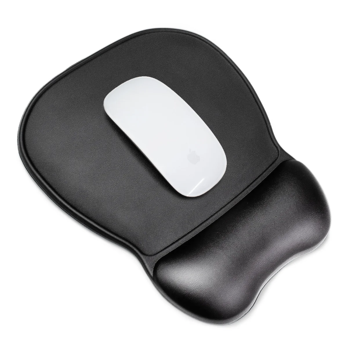 MG Ergonomic podložka pod myš, čierna