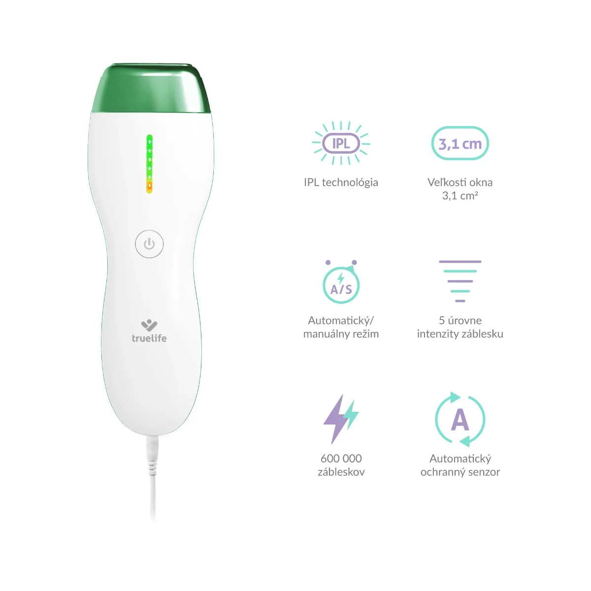TrueLife BELLE IPL E3 1×1 ks, epilátor