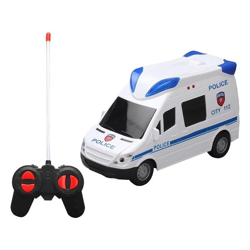 MADE - Auto policajné na diaľkové ovládanie, 21 cm