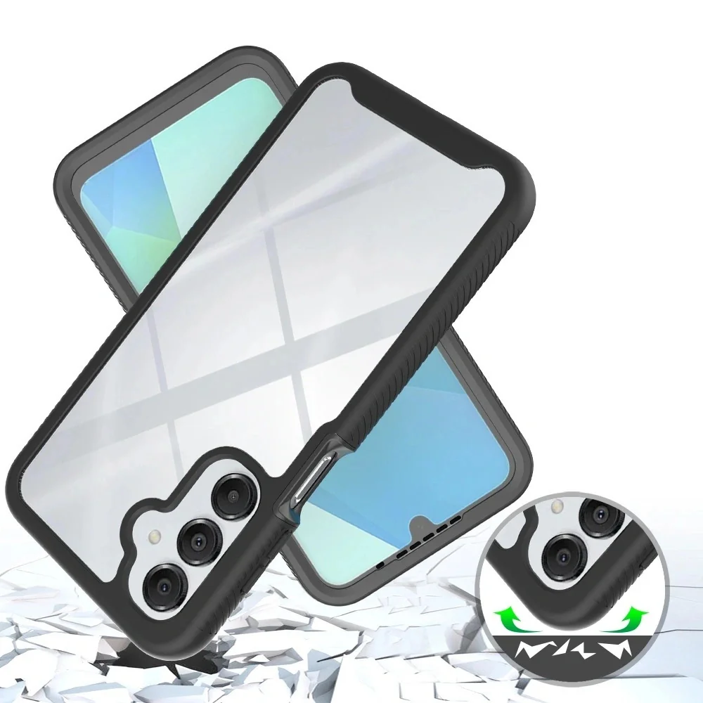 Tech-Protect Defense kryt na Samsung Galaxy A17 4G / 5G, čierny
