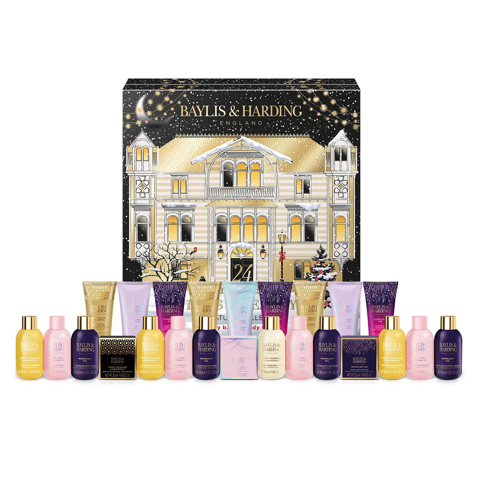 Baylis and Harding Adventný kalendár Mandarínka 1×24 ks, advetný kalendár