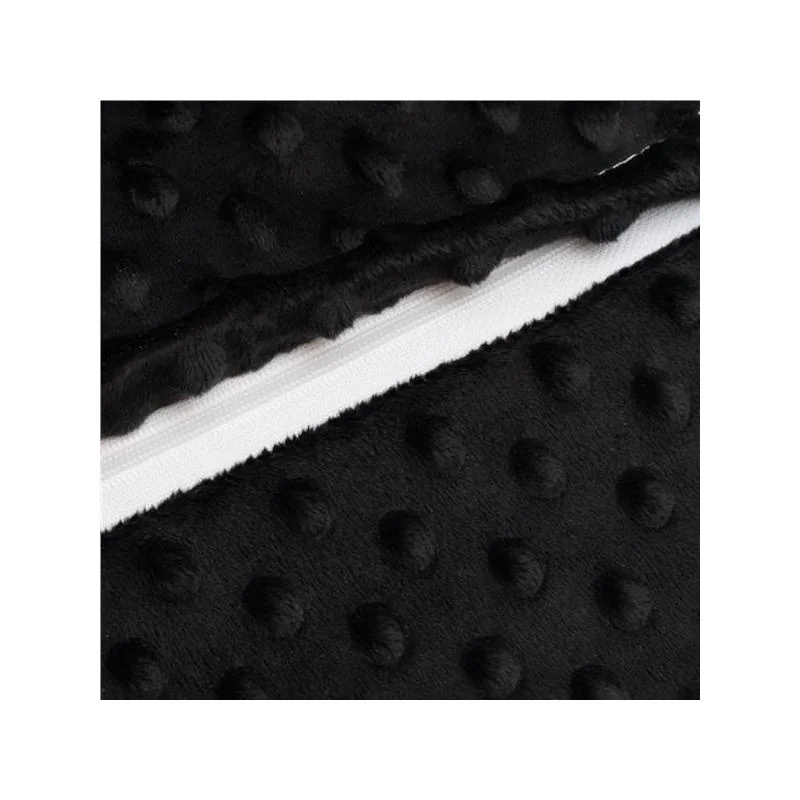 Detský podsedák na stoličku New Baby STANDARD Minky black ,