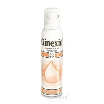 GINEXID gynekologická čistiaca pena 1×150 ml, vaginálny hygiena