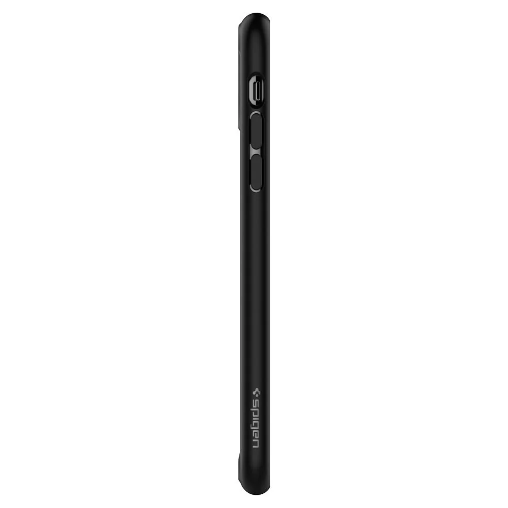 Spigen Ultra Hybrid plastové púzdro pre iPhone 11 Pro, matné čierne