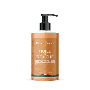 Beauterra Shower Oils Citrus 1×750 ml, sprchový olej pre veľmi citlivú a suchú pokožku