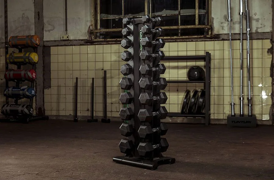 Stojan na činky Dumbbell Tower