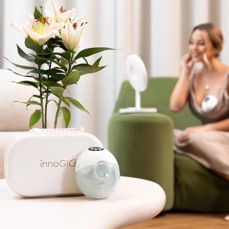 innoGIO prenosná elektrická odsávačka GIOluna Maxi Flow Double GIO-362