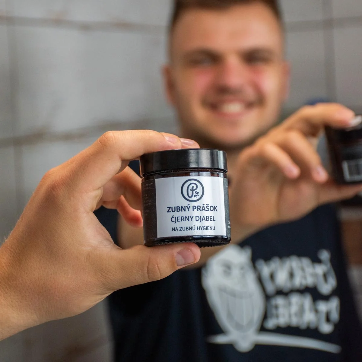 Zubný prášok - ČJERNY DJABEL 60ml
