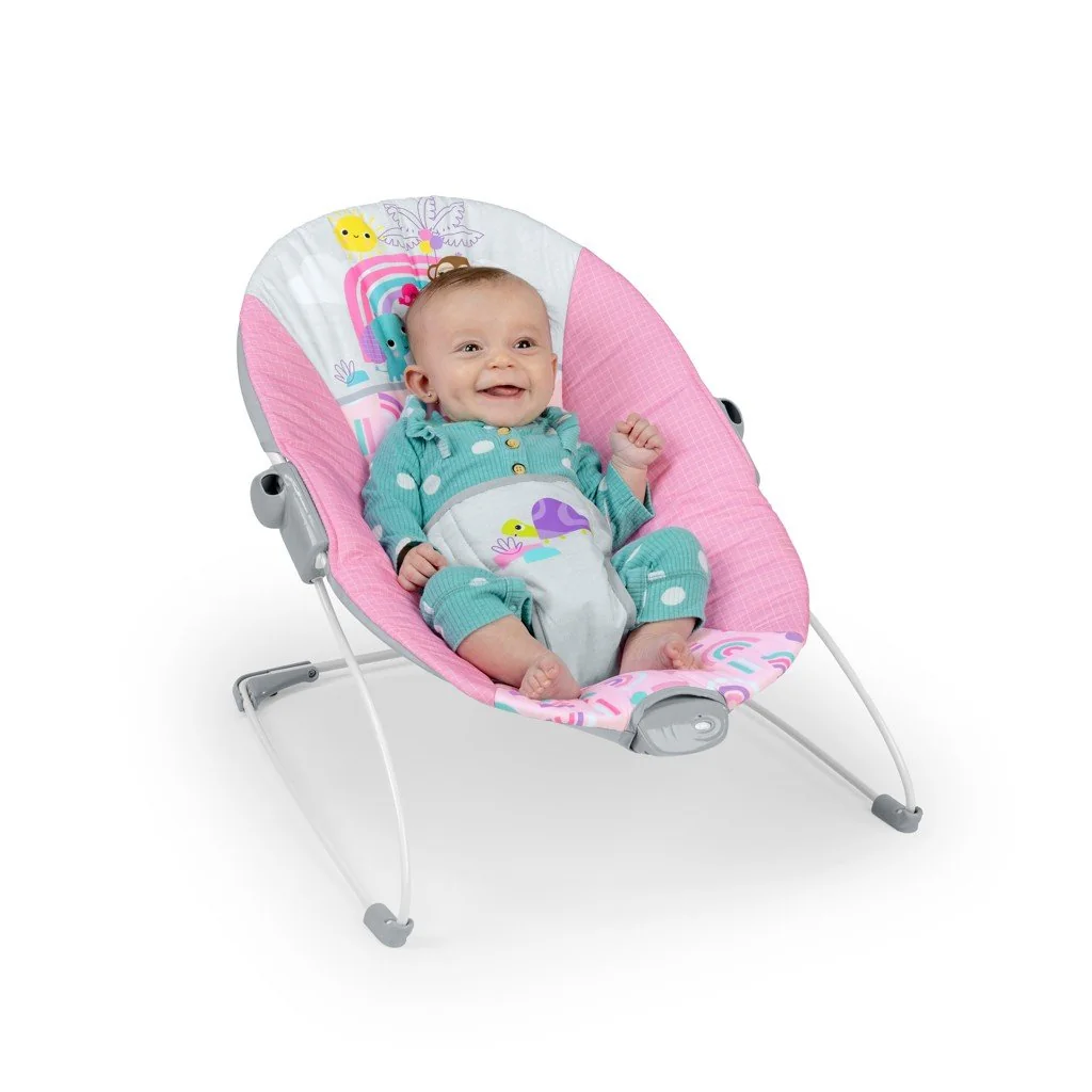 Lehátko vibrujúce Pink Paradise™ 0m+ do 9 kg