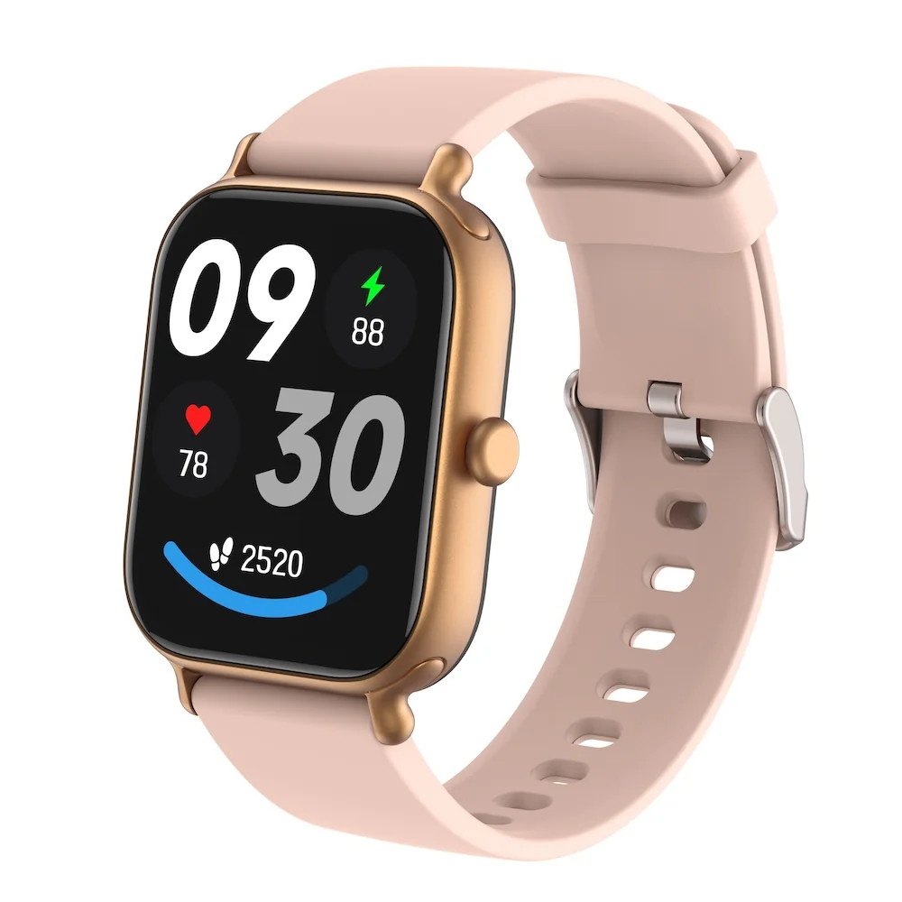 NEOGO Cloud X3 smart hodinky, ružové