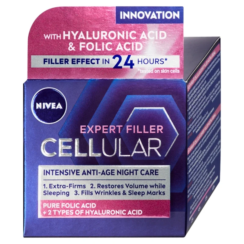 NIVEA Hyaluron Cellular Filler Cushion Tónovací očný krém 3 v 1 01 svetlý odtieň 4ml