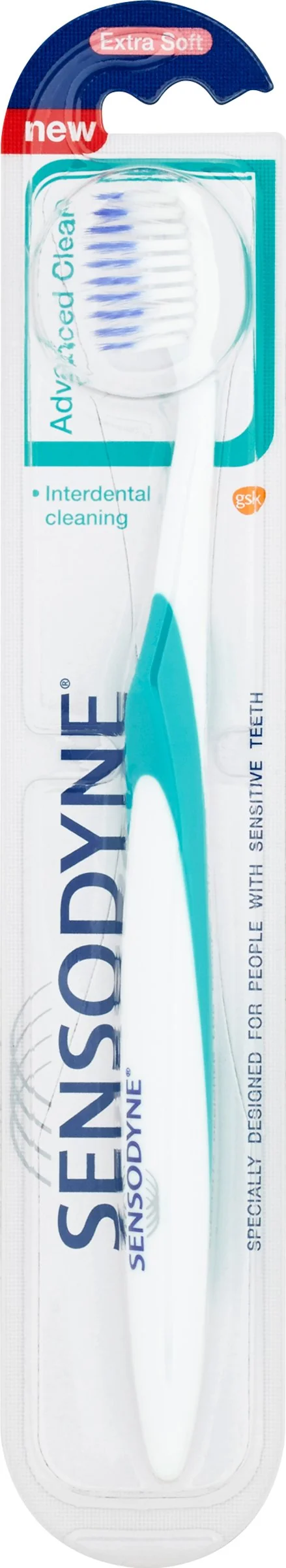 SENSODYNE Advanced Clean Extra Soft 1×1 ks, zubná kefka