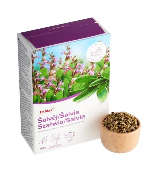 Dr. Max Šalvia 1x50 g, bylinný čaj, sypaný