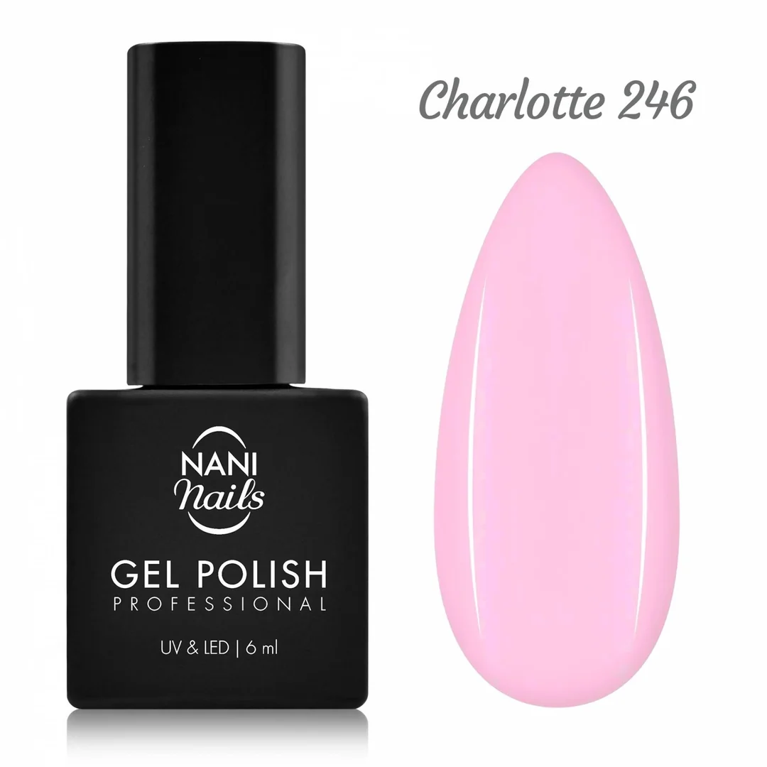 Gél lak – Charlotte 6 ml, UV/LED gél lak