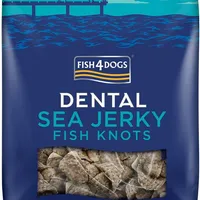FISH4DOGS Dentálne pamlsky pre psy morská ryba - uzlíky 500g